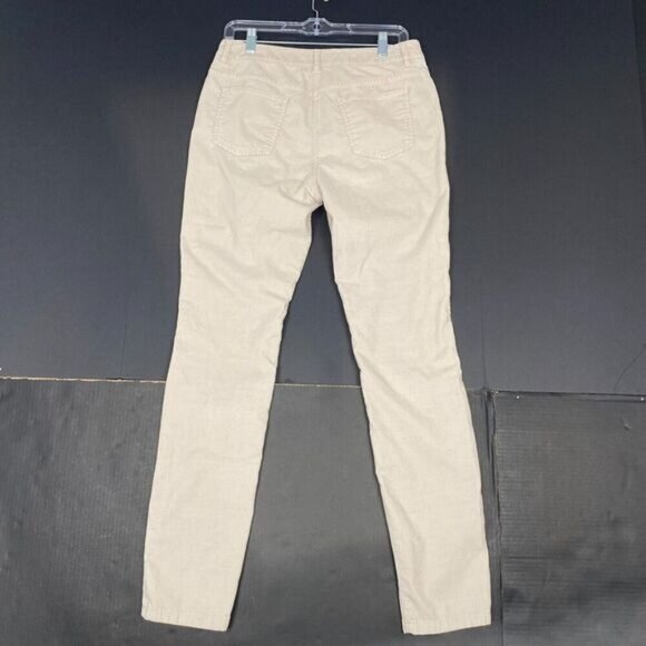 Boden Womens Pants Tan Size 8 Ankle Mid Rise  Stretch Cotton Blend Soft Comfort - Picture 15 of 15